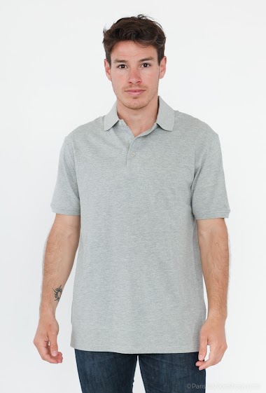 Wholesaler Omnimen - Grey polo shirt