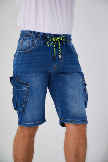 Wholesaler Omnimen - Cargo Jean Shorts