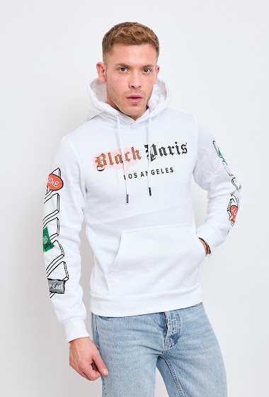 Wholesaler Omnimen - Trendy print hoodie Fleece