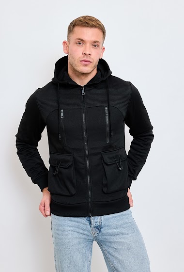 Wholesaler Omnimen - Zipped hoodie