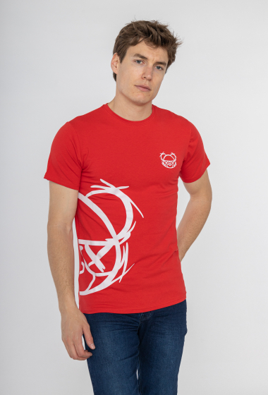 Grossiste Omnimen - T-shirt en coton