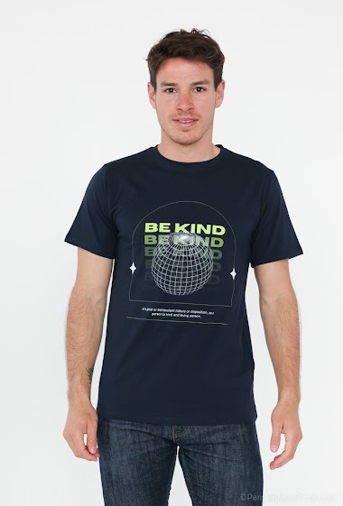 Großhändler Omnimen - Trendiges bedrucktes T-Shirt