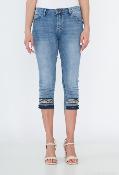 Wholesaler ONADO - Pantacourt Jeans