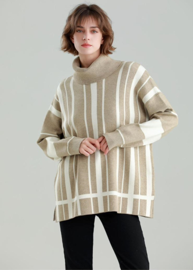 Wholesaler OOKA - Turtleneck sweater