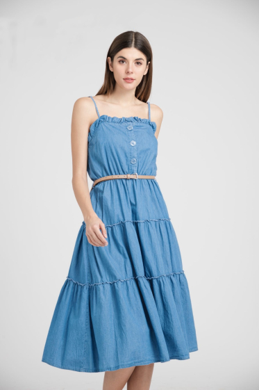 Wholesaler OOKA - Denim dress