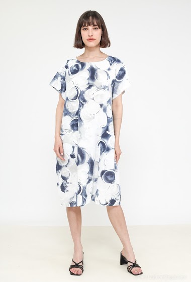 Wholesaler OOKA - Printed dress