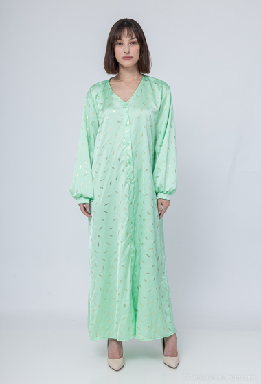 Wholesaler OOKA - Long satin dress