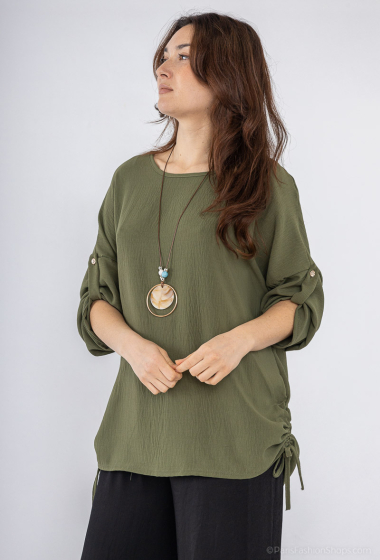 Wholesaler OOKA - Top with necklace