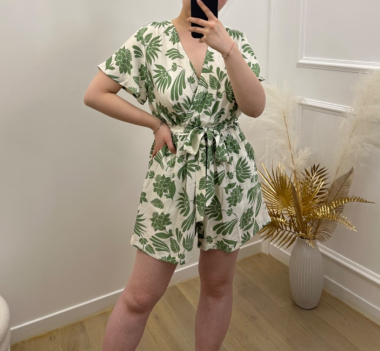 Wholesaler Orcelly - Printed playsuit