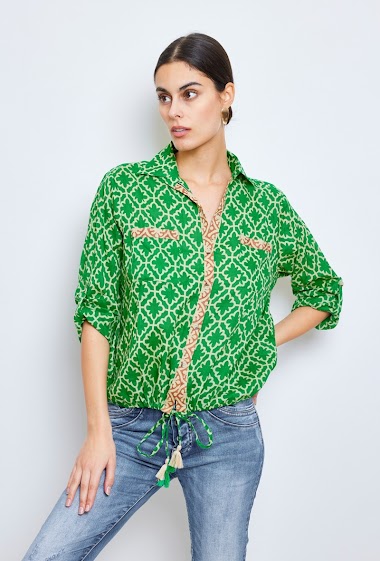 Wholesalers Orice - Printed blouse