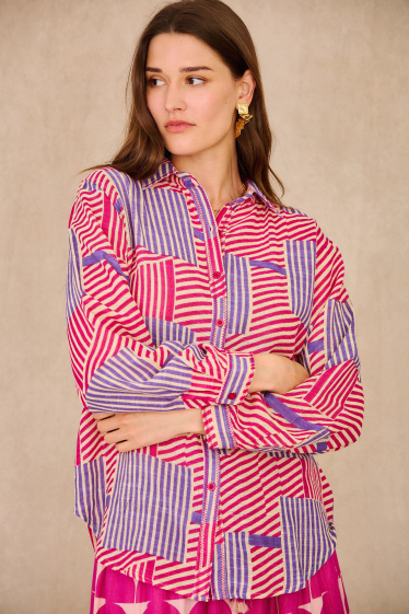 Wholesaler Orice - Long sleeve striped shirt
