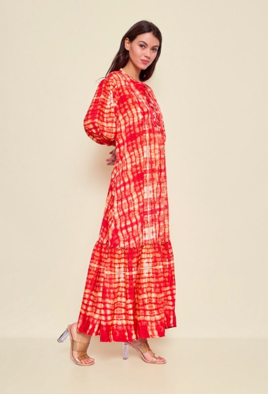 Grossiste Orice - Maxi robe bohème en soie