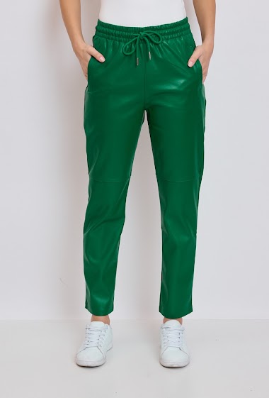 Wholesalers Orice - Faux leather pants