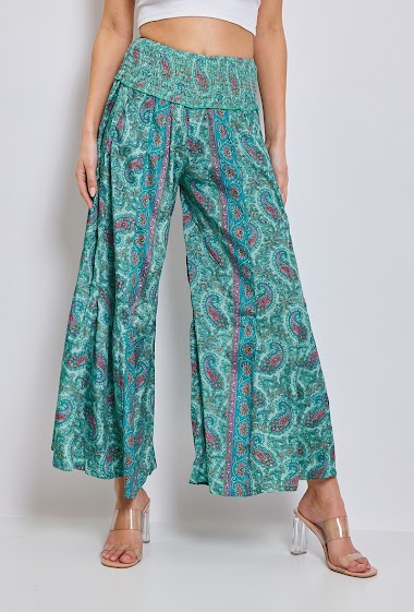Wholesalers Orice - Flowy printed pants