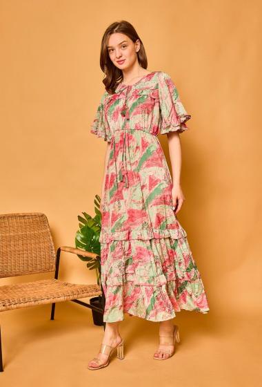 Wholesalers Orice - Bohemian printed dress