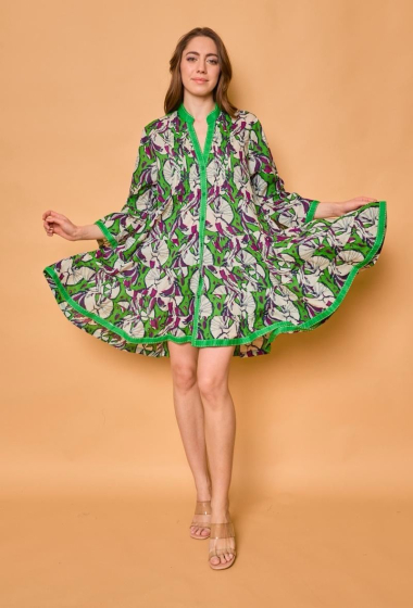 Wholesaler Orice - Short bohemian dress