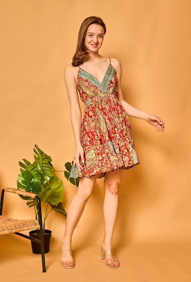 Wholesaler Orice - Short printed dress