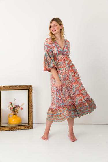 Wholesaler Orice - Long border dress