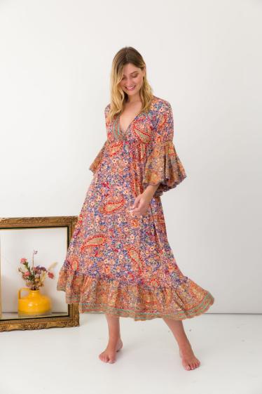 Wholesaler Orice - Long border dress