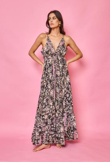 Wholesaler Orice - Printed maxi dress