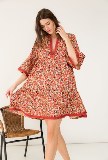 Wholesalers Orice - Bohemian tunic dress