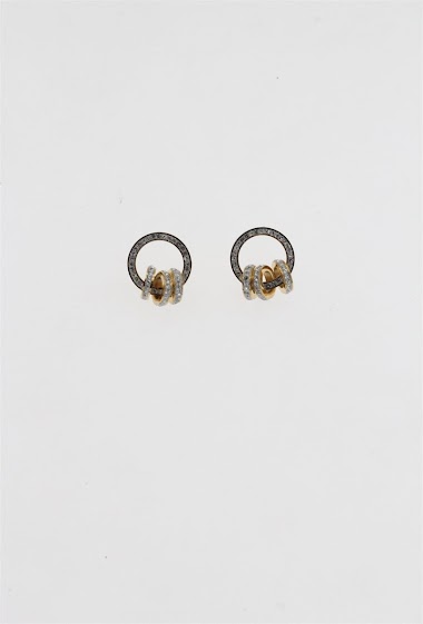 Großhändler ORIENT EXPRESS FIRST - Stainless Steel Earrings