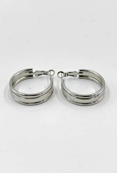 Wholesaler ORIENT EXPRESS FIRST - Stainless Steel Earrings