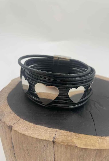 Wholesaler ORIENT EXPRESS FIRST - Hand made heart bracelet