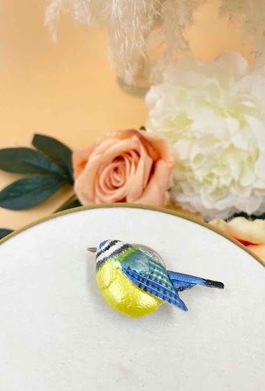 Wholesaler Orient Express - Bird magnet brooch