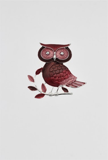 Wholesaler ORIENT EXPRESS FIRST - Owls brooch