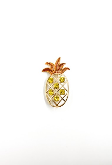 Wholesaler ORIENT EXPRESS FIRST - Fancy pineapple brooch