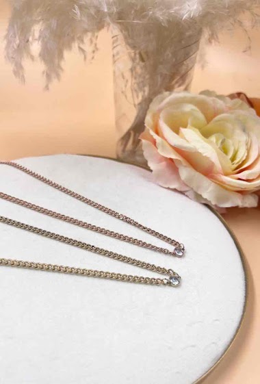 Großhändler Orient Express - Starss Pendant Surgical Steel Chain Necklace