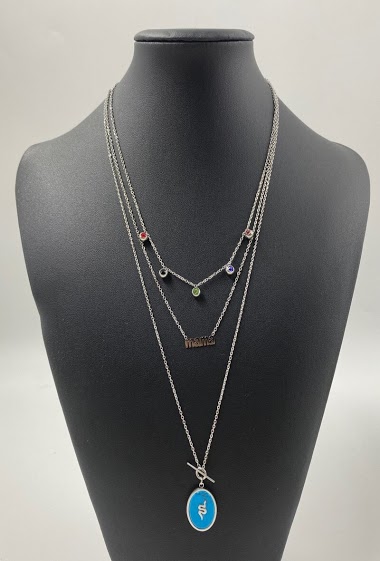 Großhändler ORIENT EXPRESS FIRST - Stainless steel necklace