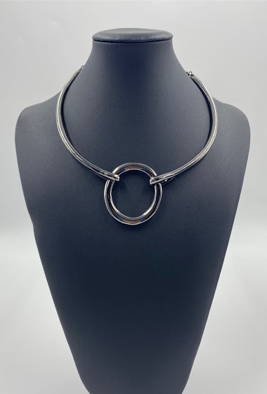 Großhändler ORIENT EXPRESS FIRST - Fancy metal choker necklace