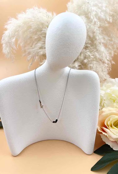 Wholesaler Orient Express - Surgical Steel Love Necklace