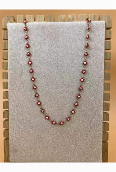 Mayorista Orient Express - Collar con colgante de acero quirúrgico de lujo