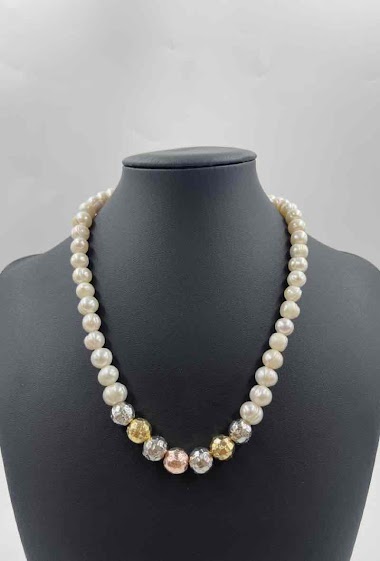 Wholesaler ORIENT EXPRESS FIRST - Pearls Neckless