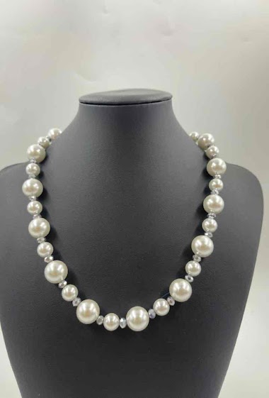 Grossiste ORIENT EXPRESS FIRST - Collier Perles Et Strass
