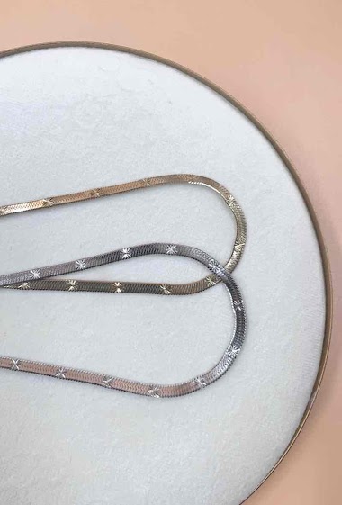 Großhändler Orient Express - Snake Chain Necklace Surgical Steel