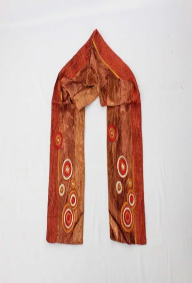 Grossiste ORIENT EXPRESS FIRST - Echarpe indien polyester