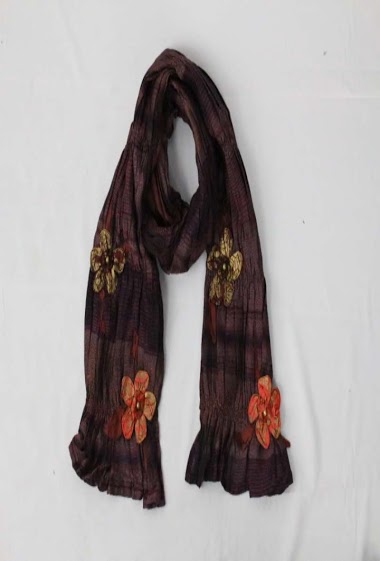 Wholesaler ORIENT EXPRESS FIRST - Indian polyester scarf