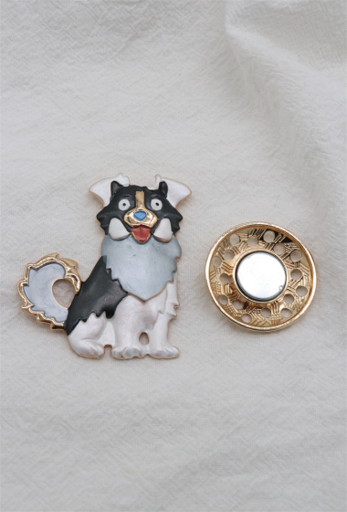 Wholesaler Orient Express - Cat magnet brooch