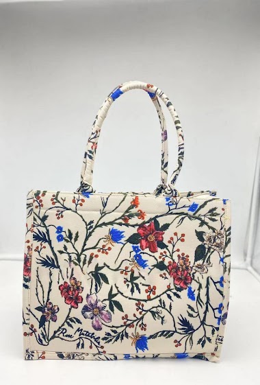 Wholesaler ORIENT&CO - Printed Cabas bag