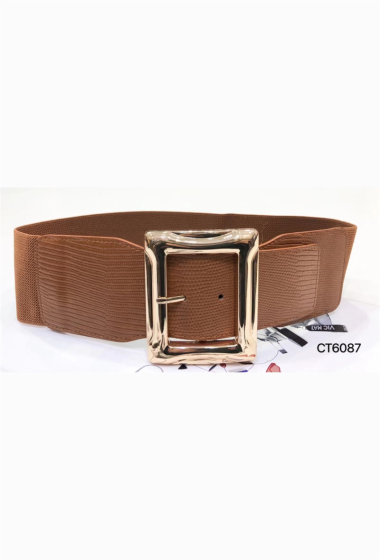 Wholesaler ORIENT&CO - Elastic belt with metal buckle