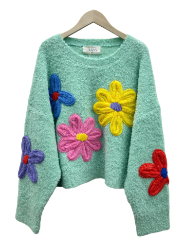 Wholesaler Orlinn - Flowers sweater