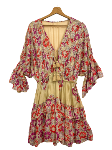 Wholesaler Orlinn - Short embroidered dress