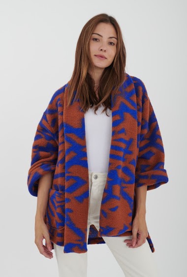 Wholesaler Ornella Paris - Laine blend coat