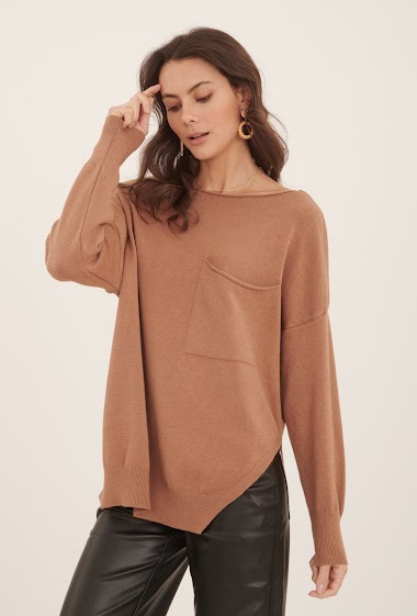 Wholesaler Ornella Paris - Round neck sweater