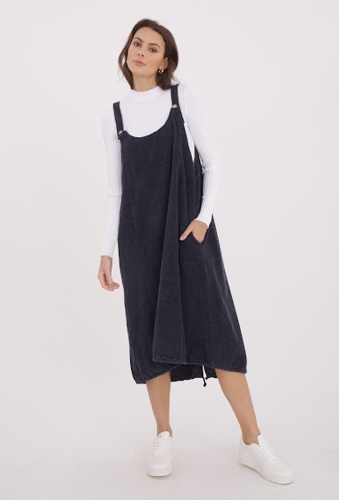 Wholesaler Ornella Paris - Velvet dress