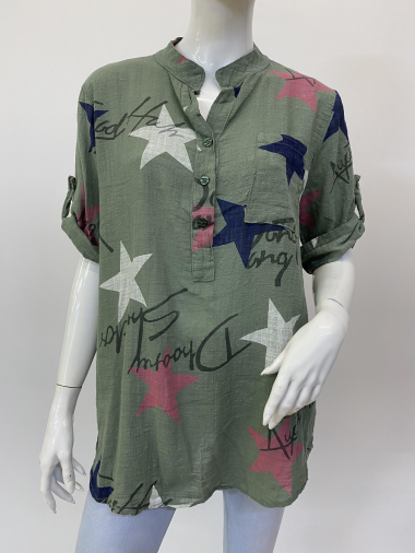 Wholesaler Ornella Paris - Star print blouse